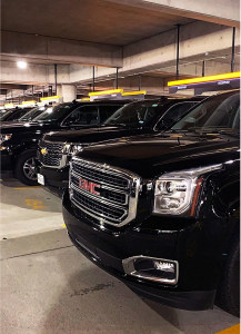 SUV parked Global Executive Transportation
